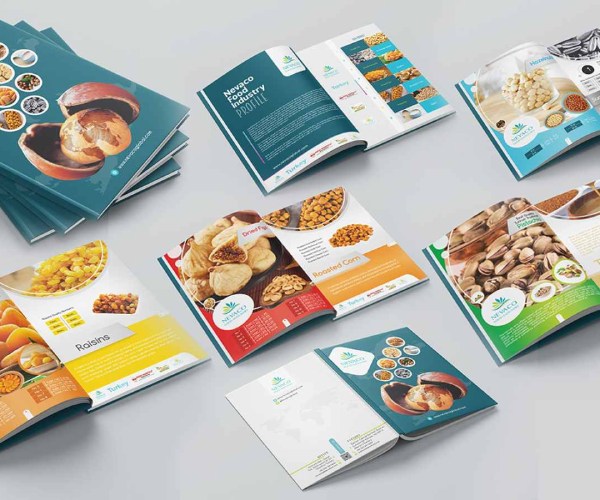 اهمیت چاپ کاتالوگ در صنایع غذایی