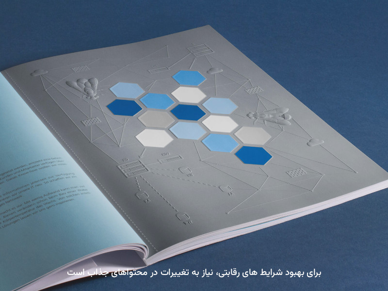 فرآیند توزیع کاتالوگ برای جذب مخاطبین، اهمیت دارد.