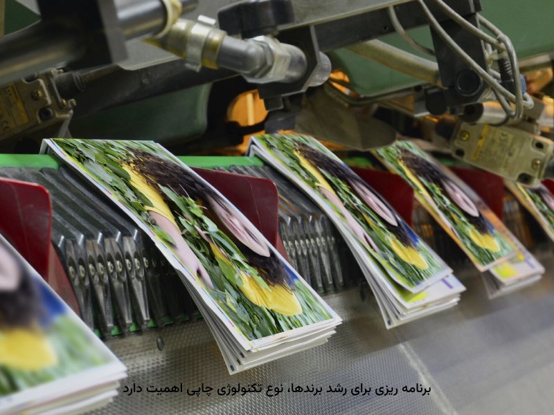 انتخاب اصولی نوع چاپ در رشد برند کارایی دارد.