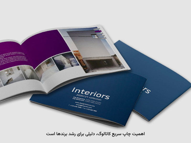 شناخت محصولات با چاپ کاتالوگ به‌درستی پیش می‌رود.